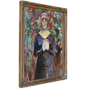 Model the Garden 1930 By Edvard Munch