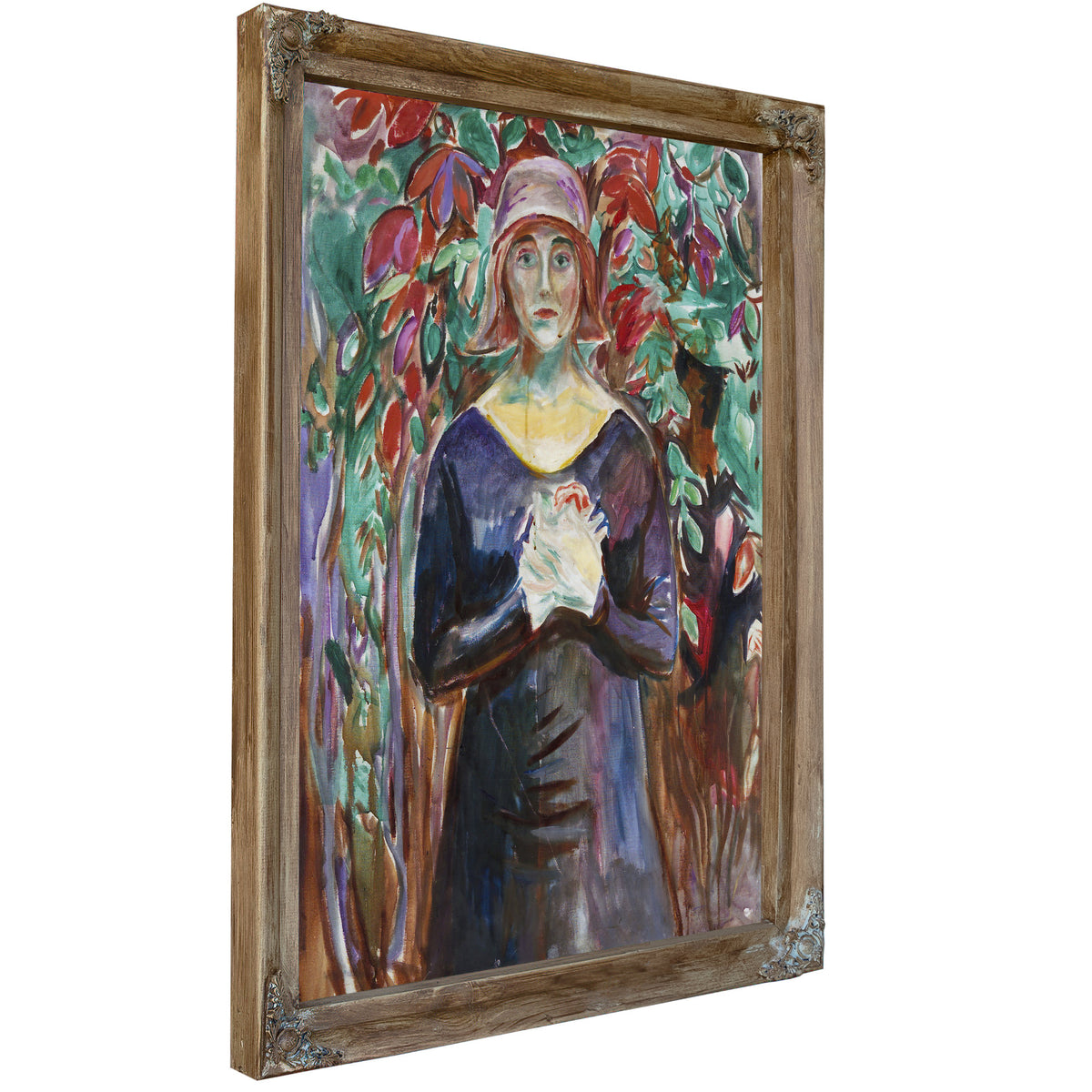 Model the Garden 1930 By Edvard Munch