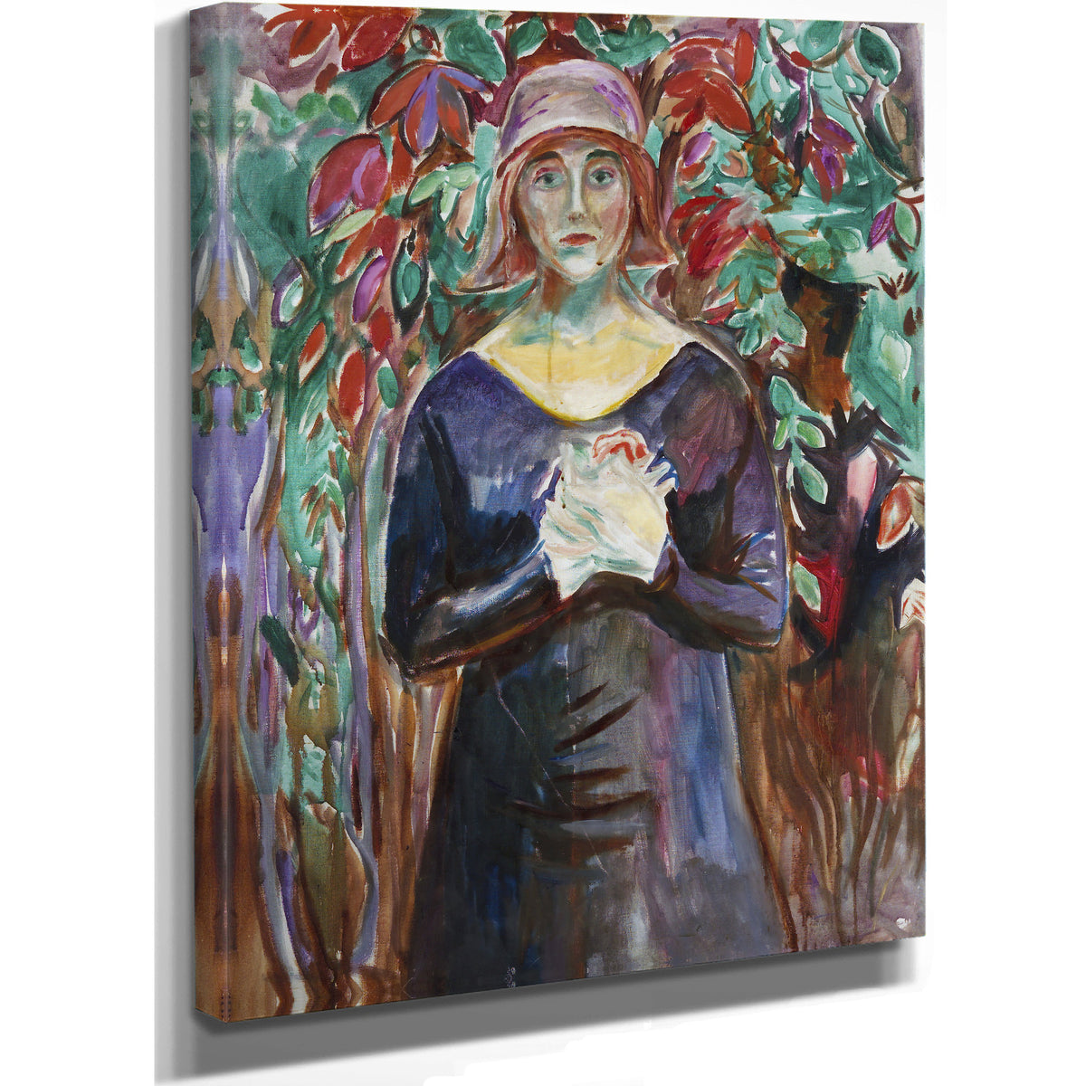 Model the Garden 1930 By Edvard Munch