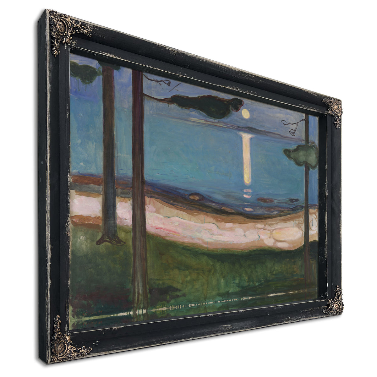 Moonlight 1895 By Edvard Munch
