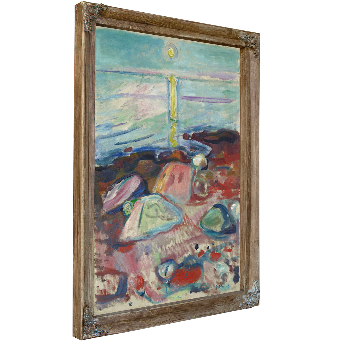 Moonlight the Beach 1904 By Edvard Munch