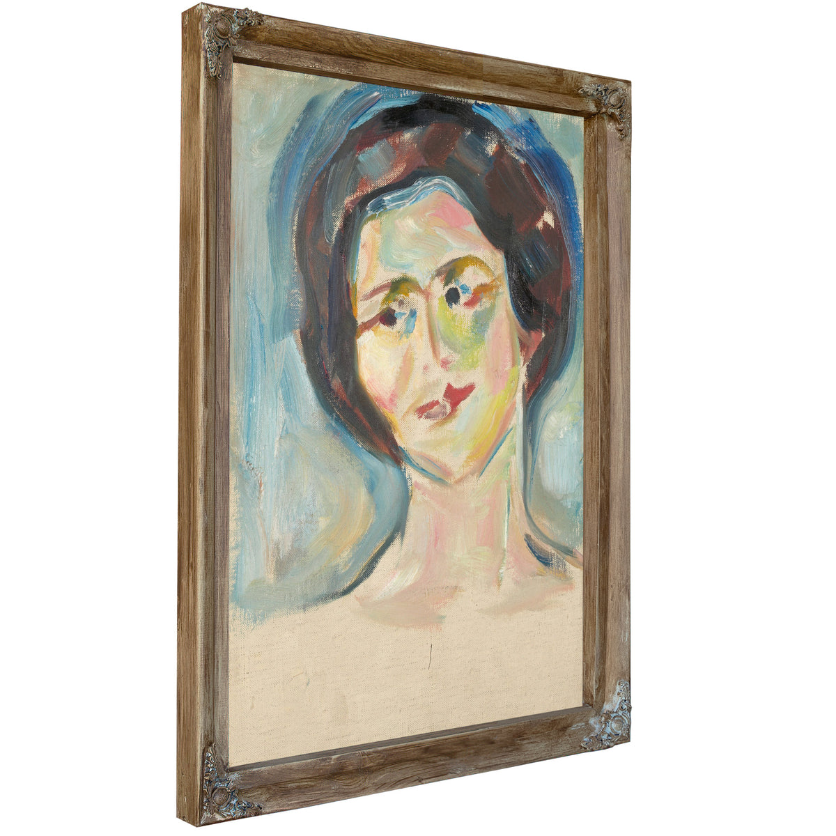 Portrait Model 192223 By Edvard Munch