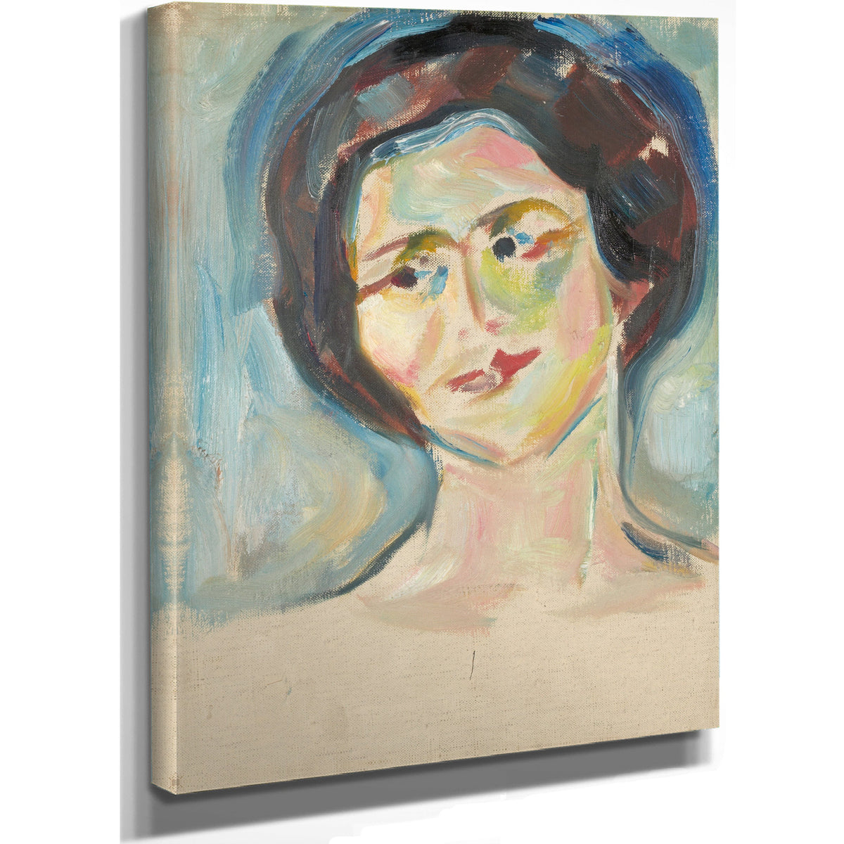 Portrait Model 192223 By Edvard Munch