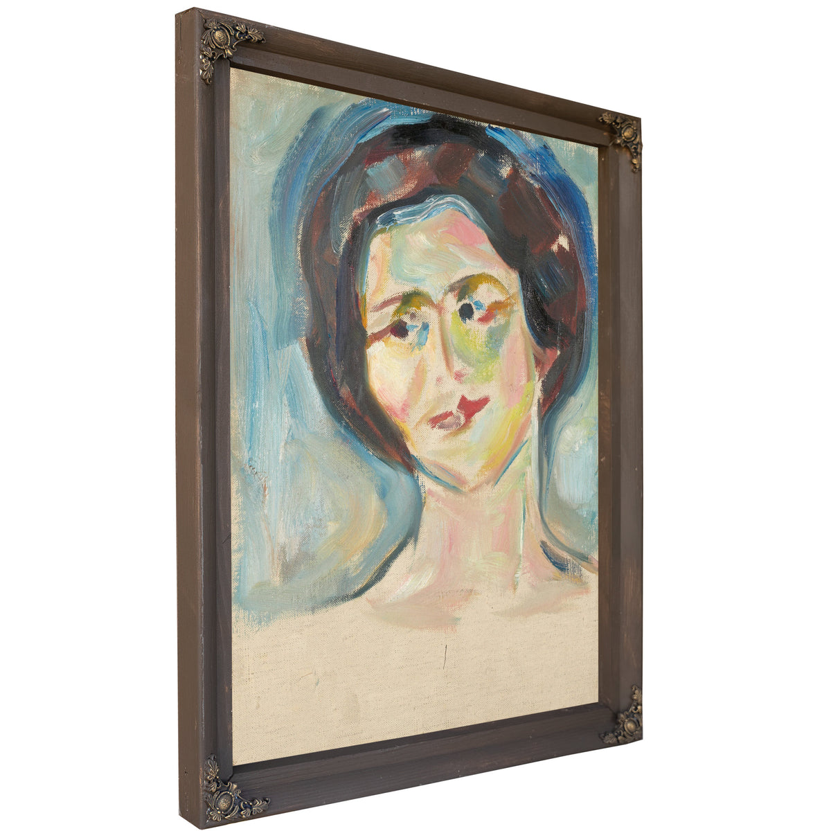 Portrait Model 192223 By Edvard Munch
