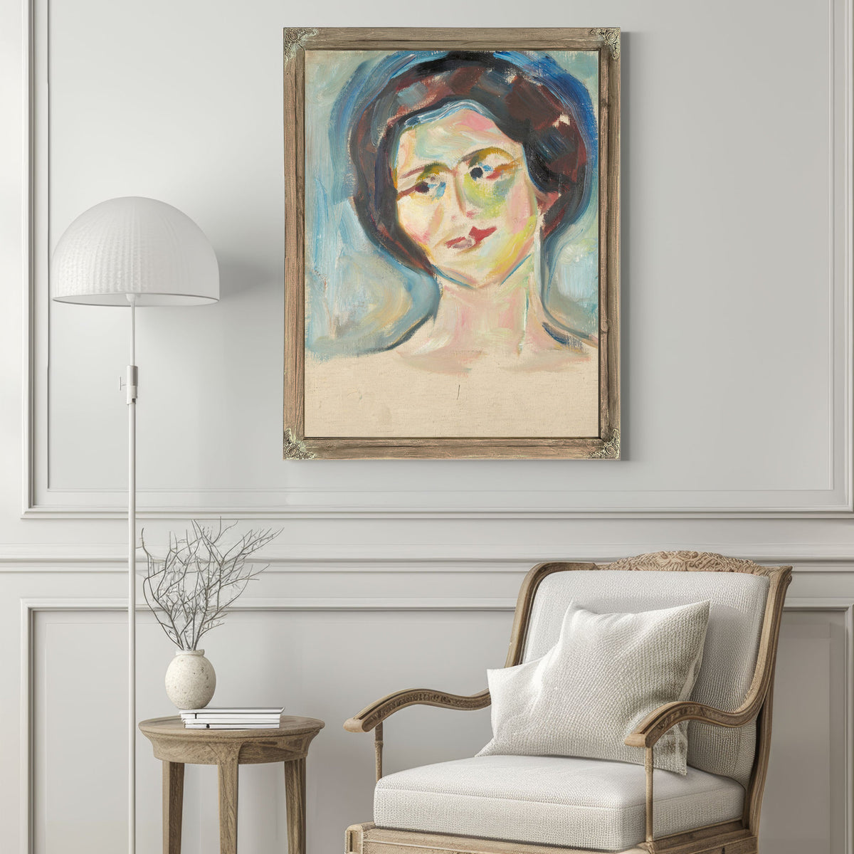 Portrait Model 192223 By Edvard Munch