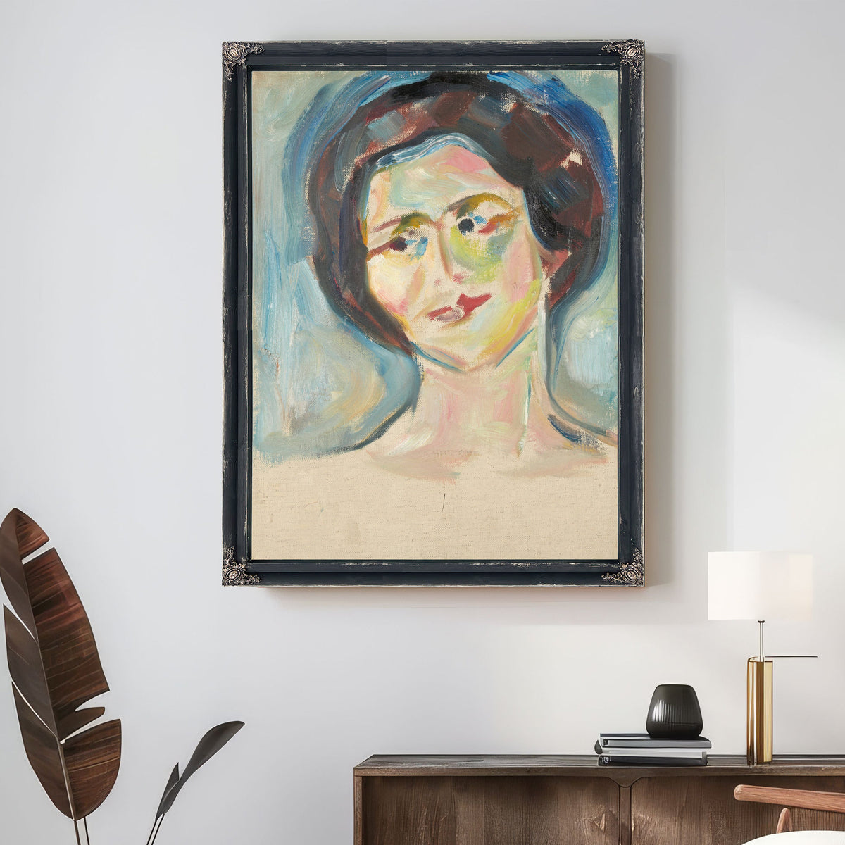 Portrait Model 192223 By Edvard Munch