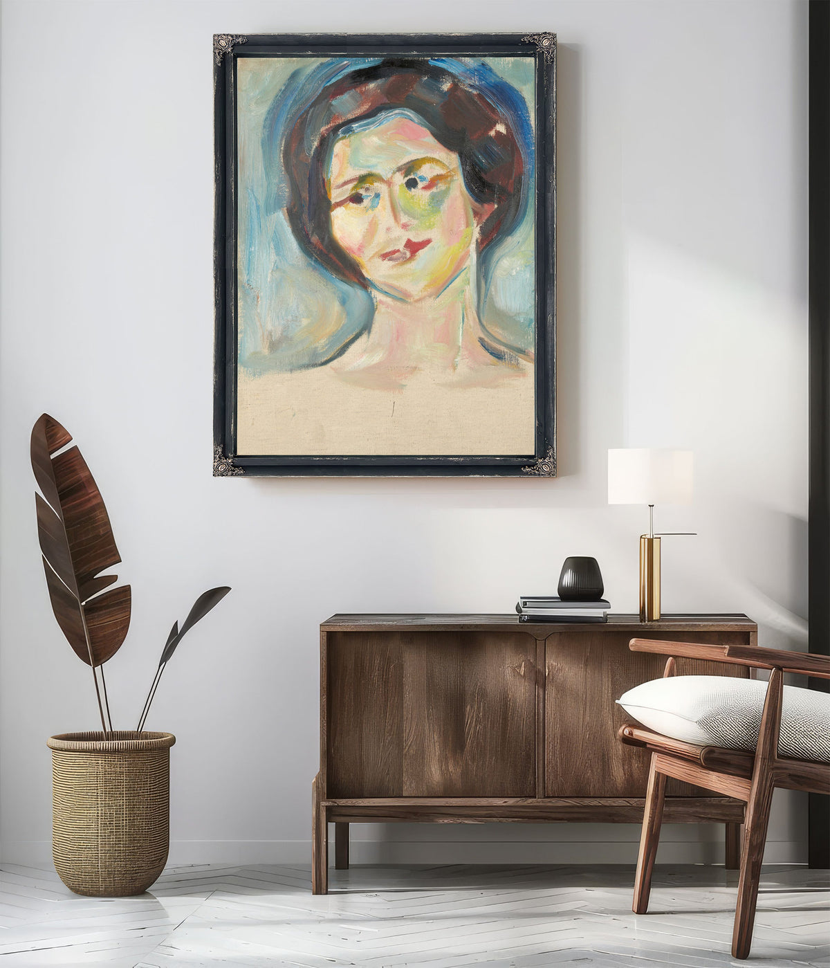 Portrait Model 192223 By Edvard Munch