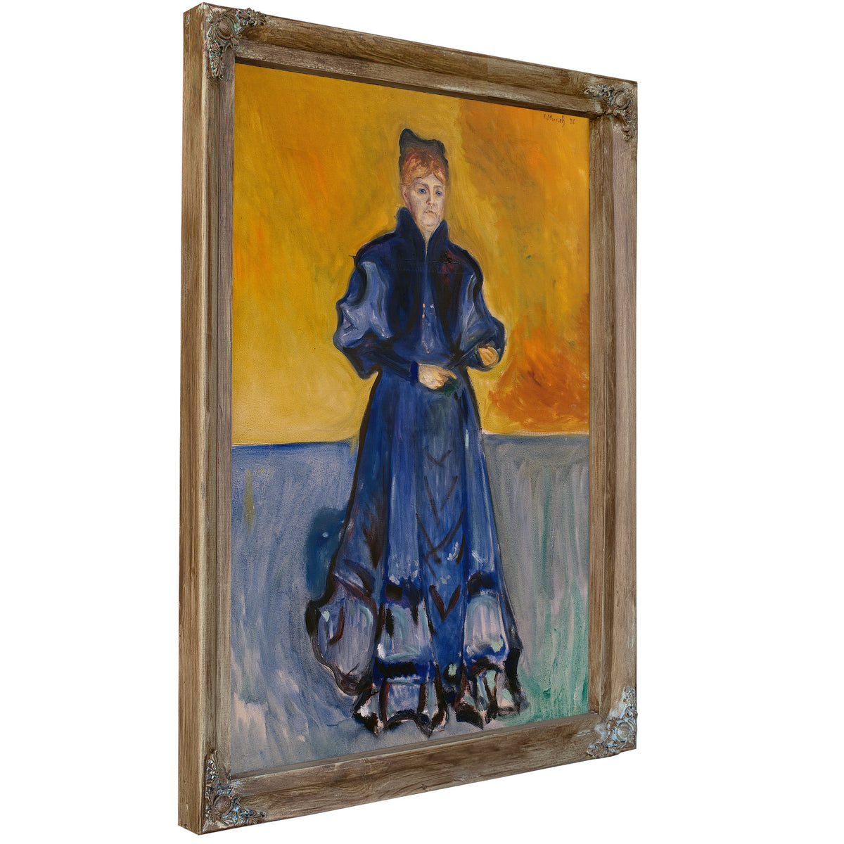 Portrait Mrs Forster Nietzsche 1905 By Edvard Munch