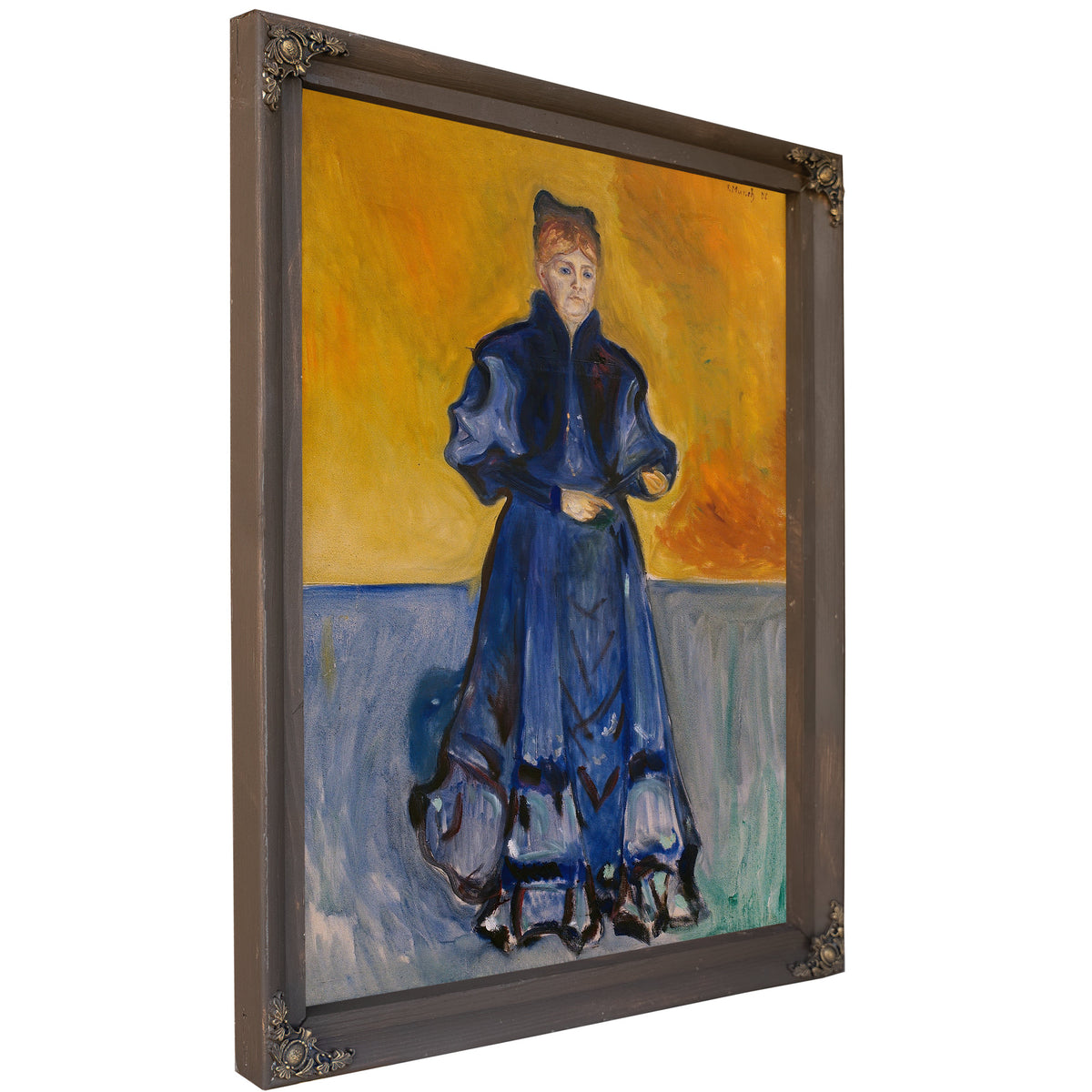 Portrait Mrs Forster Nietzsche 1905 By Edvard Munch