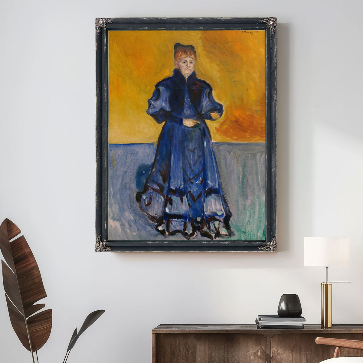 Portrait Mrs Forster Nietzsche 1905 By Edvard Munch