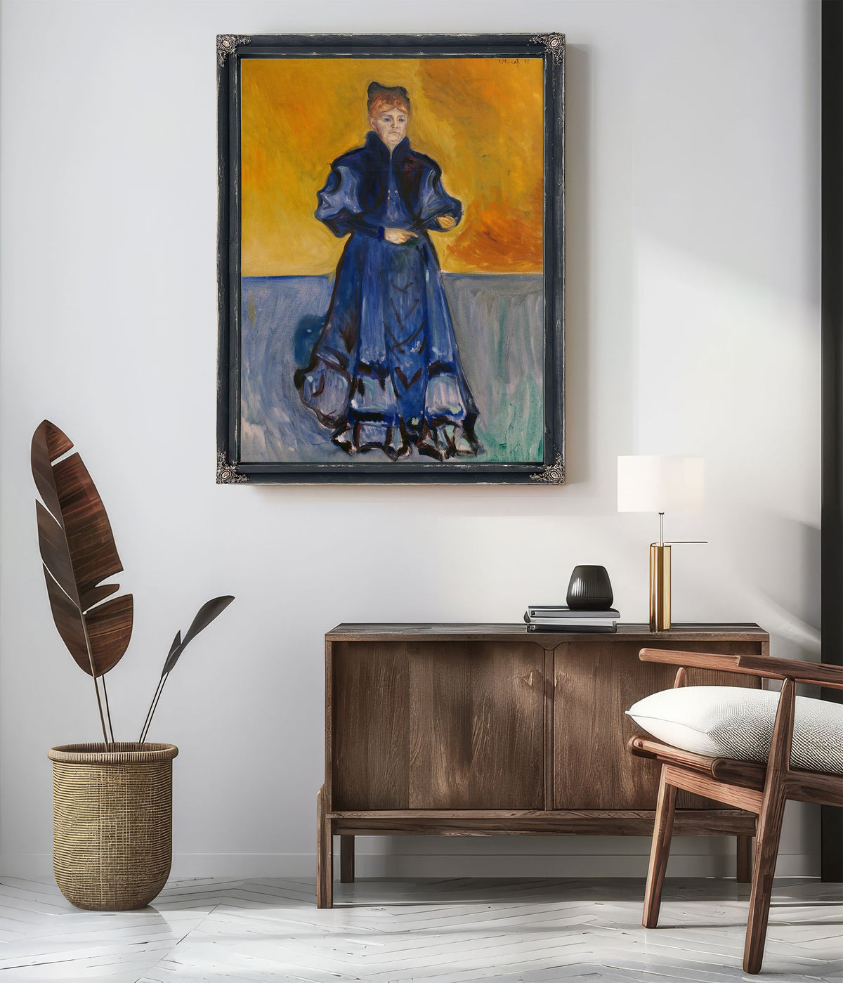 Portrait Mrs Forster Nietzsche 1905 By Edvard Munch