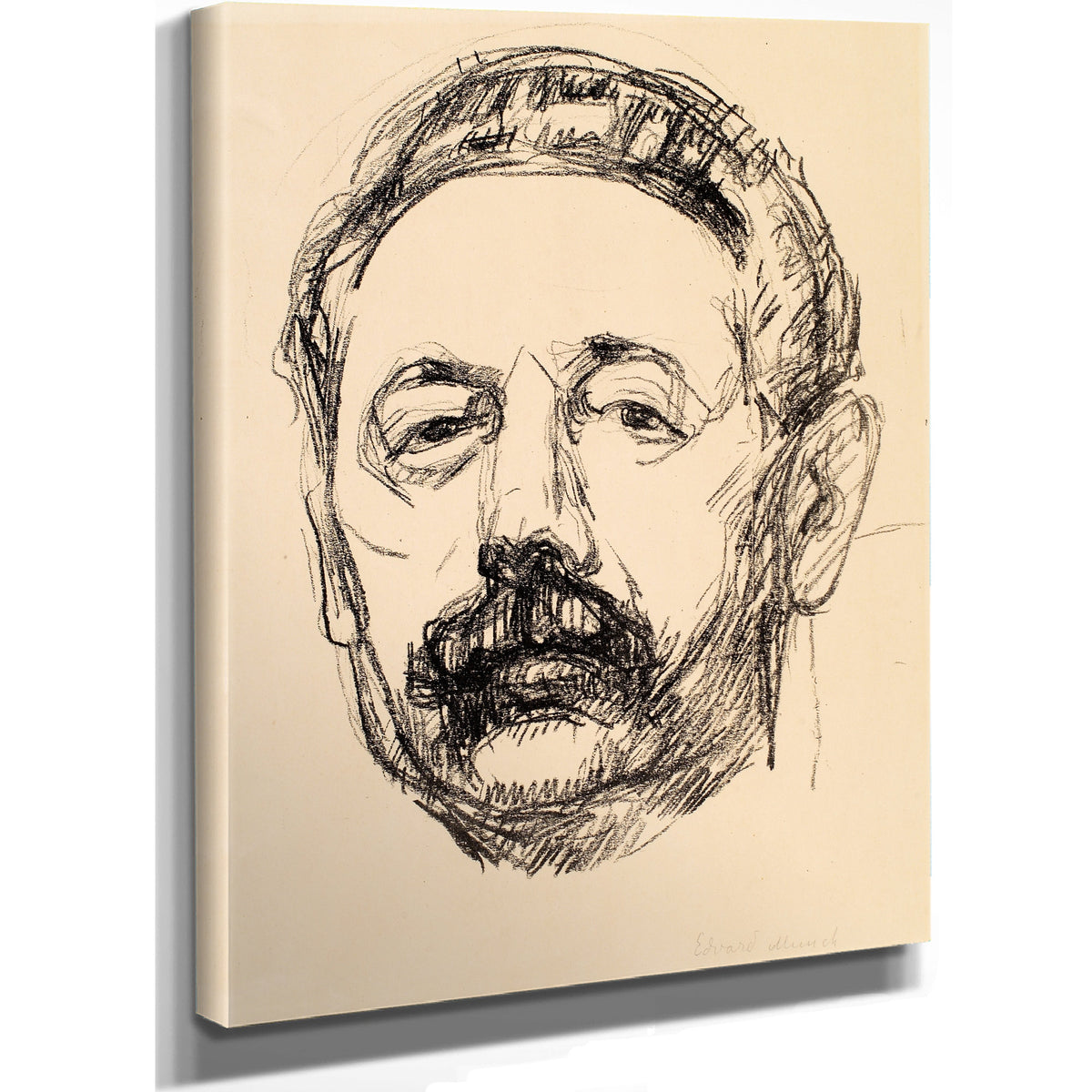 Portrait Tor Hedberg 1991 By Edvard Munch