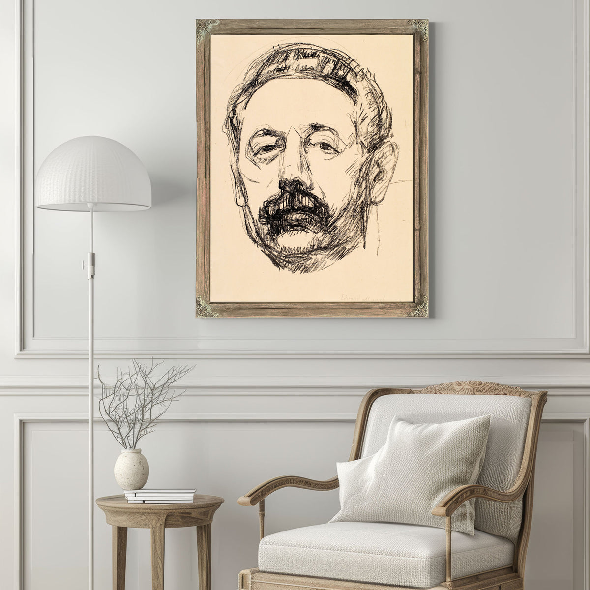 Portrait Tor Hedberg 1991 By Edvard Munch