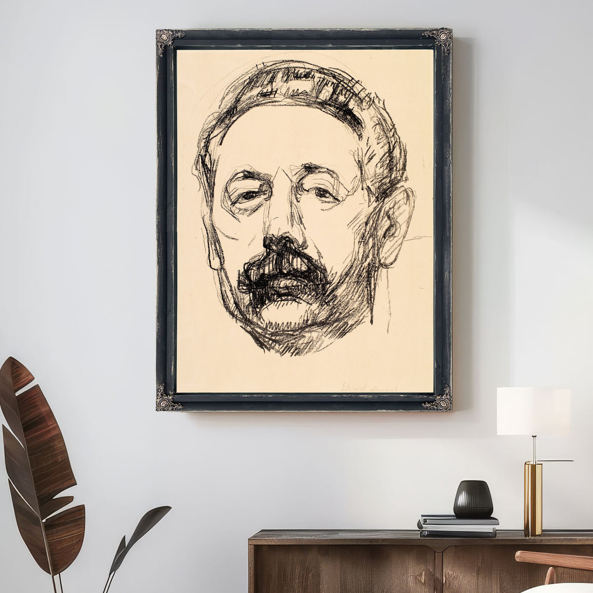 Portrait Tor Hedberg 1991 By Edvard Munch