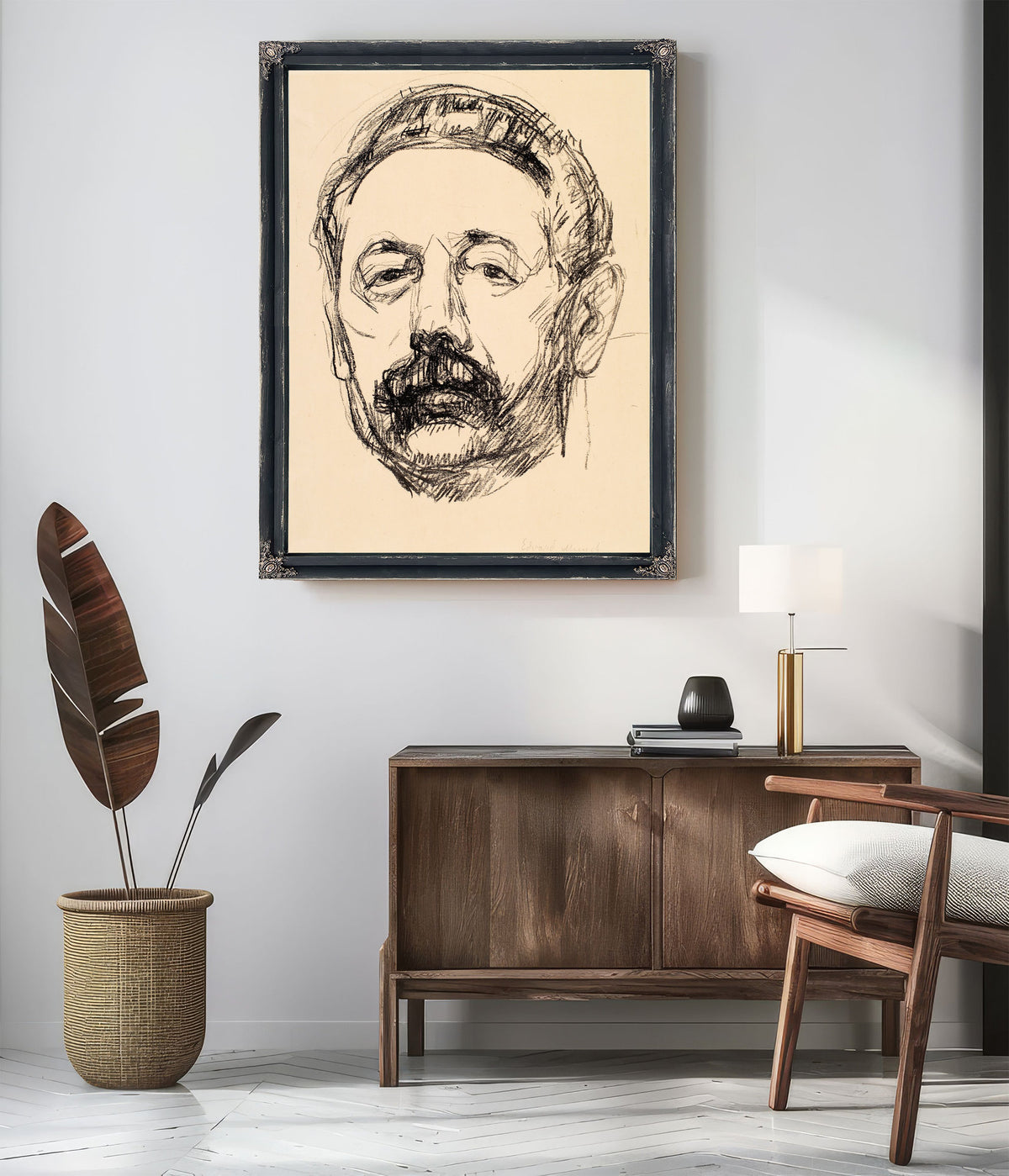 Portrait Tor Hedberg 1991 By Edvard Munch
