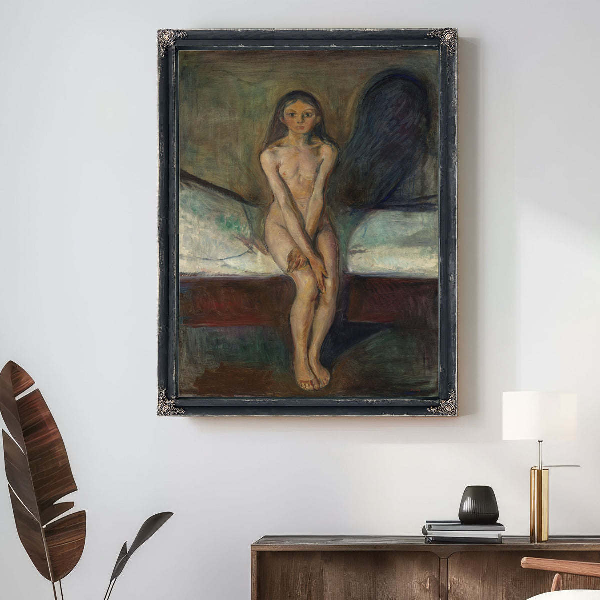 Puberty 1894 By Edvard Munch