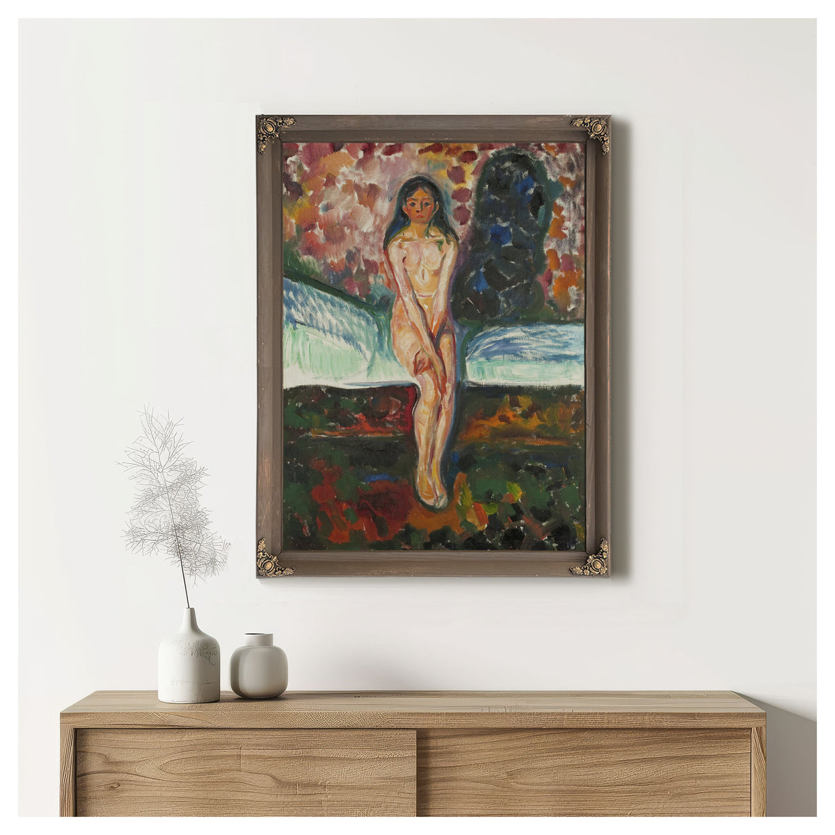 Puberty 191416 By Edvard Munch