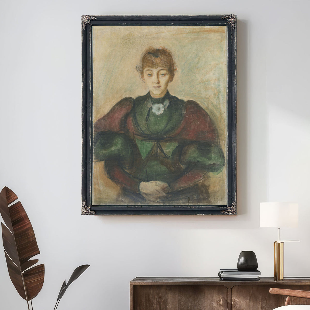 Ragnhild Backstrom Ca 1894 By Edvard Munch