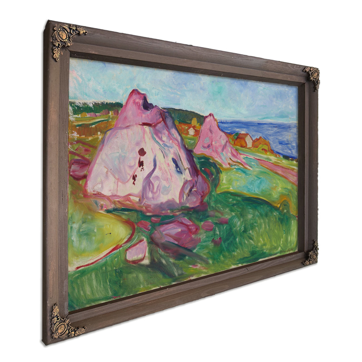 Red Rocks Asgardstrand 1904 By Edvard Munch