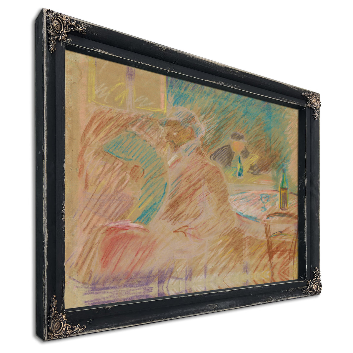 Restaurantscene 1892 By Edvard Munch
