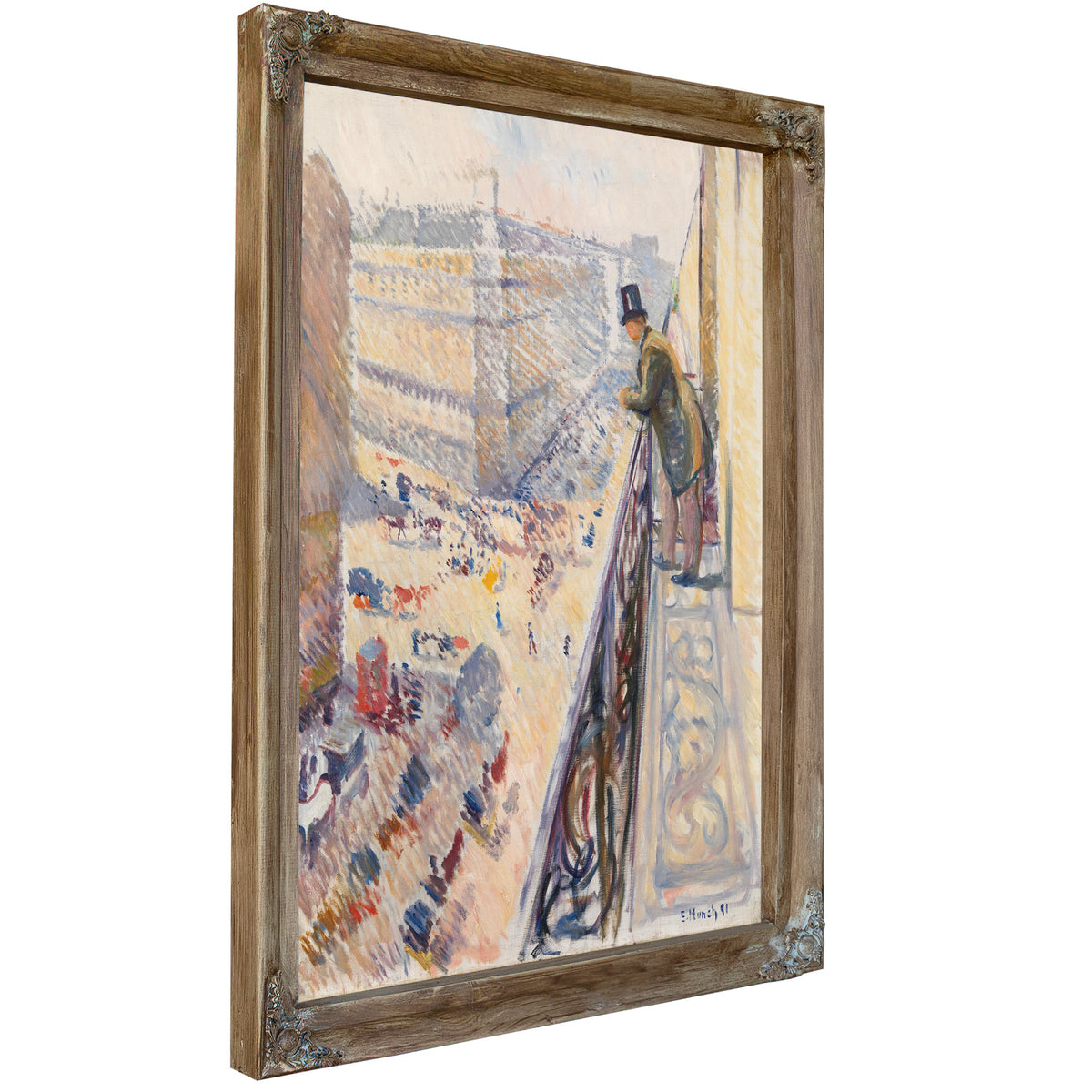 Rue Lafayette 1891 By Edvard Munch