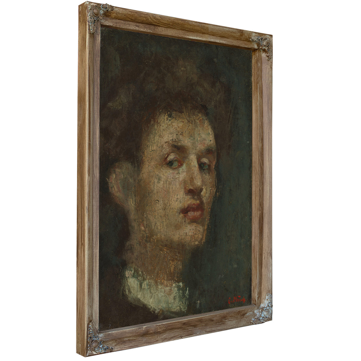 Self Portrait 1886 By Edvard Munch