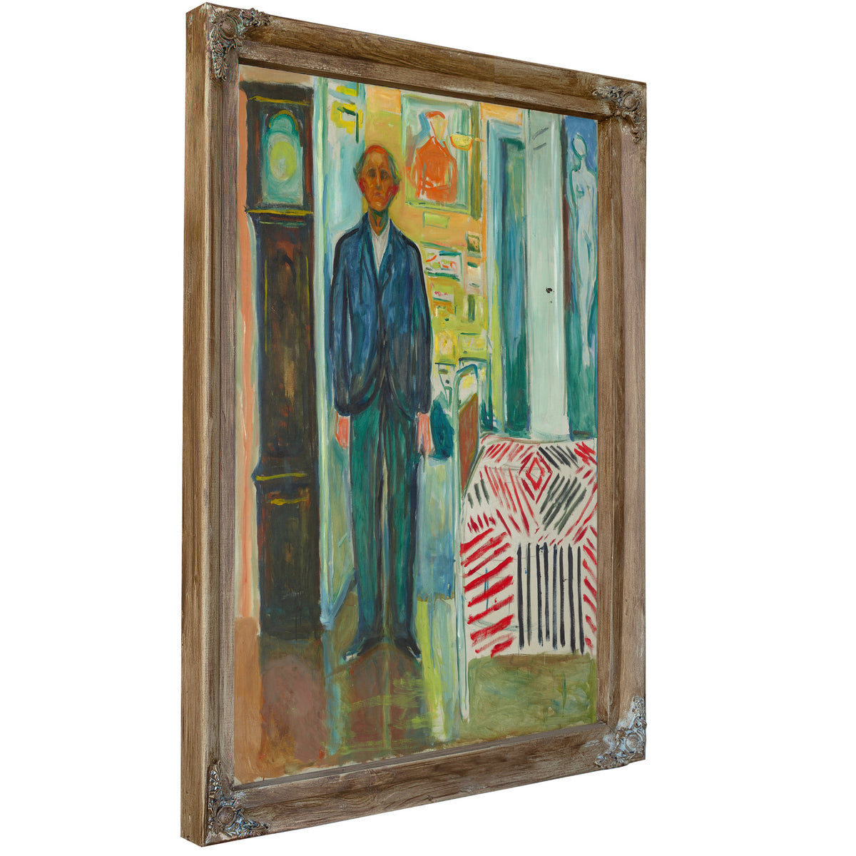 Self Portrait 19401943 By Edvard Munch