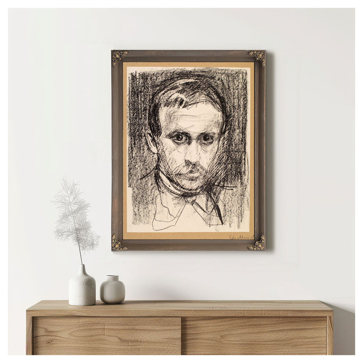 Sigbjrn Obstfelder 1992 By Edvard Munch
