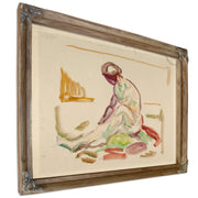 Sittende Akt 1919 1924 By Edvard Munch