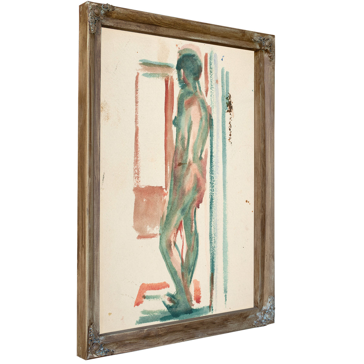 Staende Akt 1926 1927 By Edvard Munch