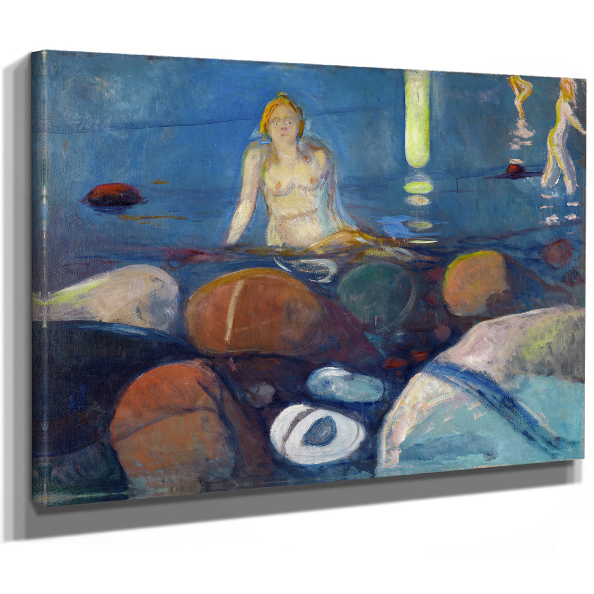 Summer Night Mermaid 1893 By Edvard Munch