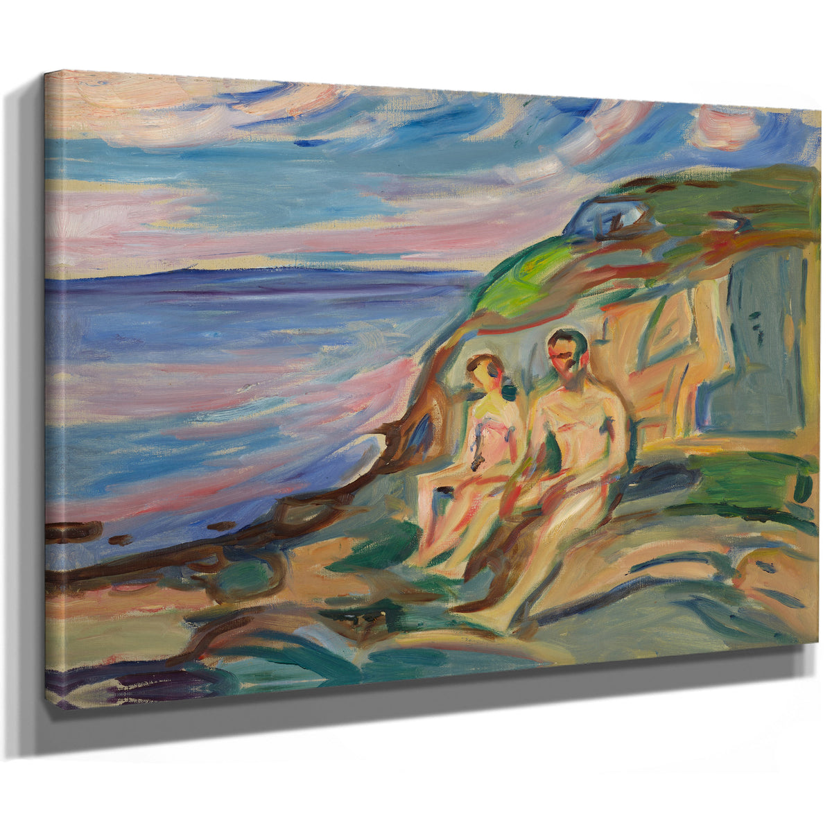 Sunbathin 1915 By Edvard Munch