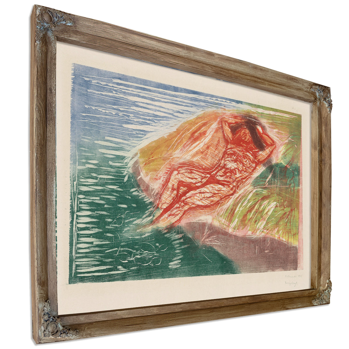 Sunbathing I 1915 By Edvard Munch