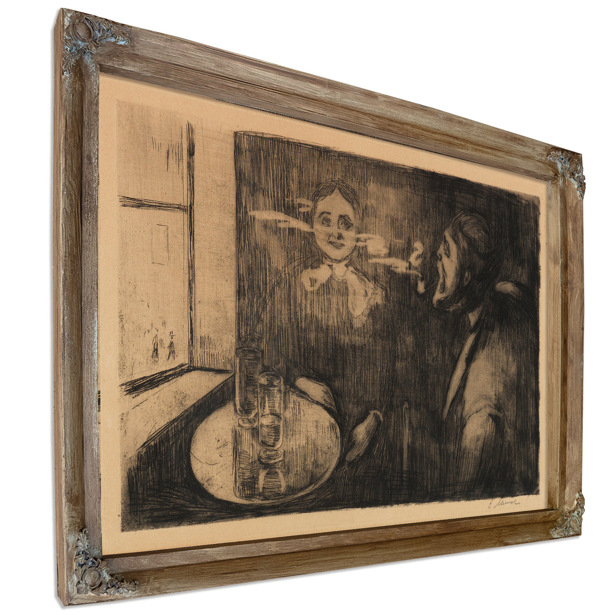 Tete Tete Plauderstunde 1894 By Edvard Munch