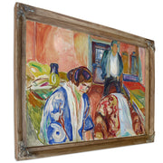 The Artist His Model 191921 By Edvard Munch