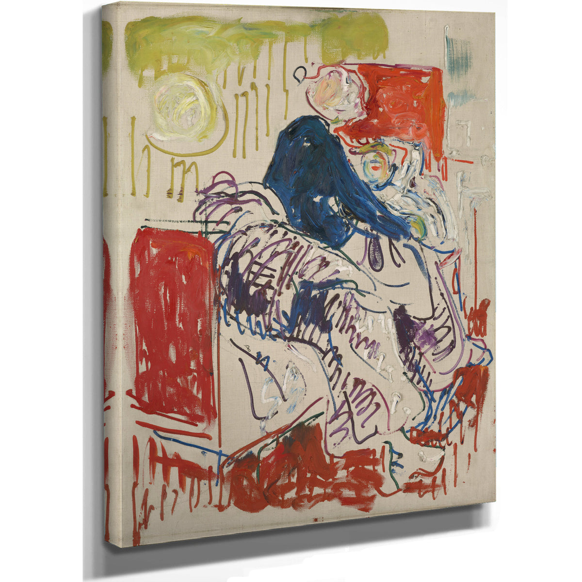 The Death the Bohemian 191520 2 By Edvard Munch
