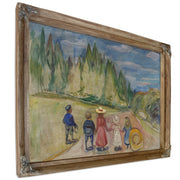 The Fairytale Forest 1901 By Edvard Munch
