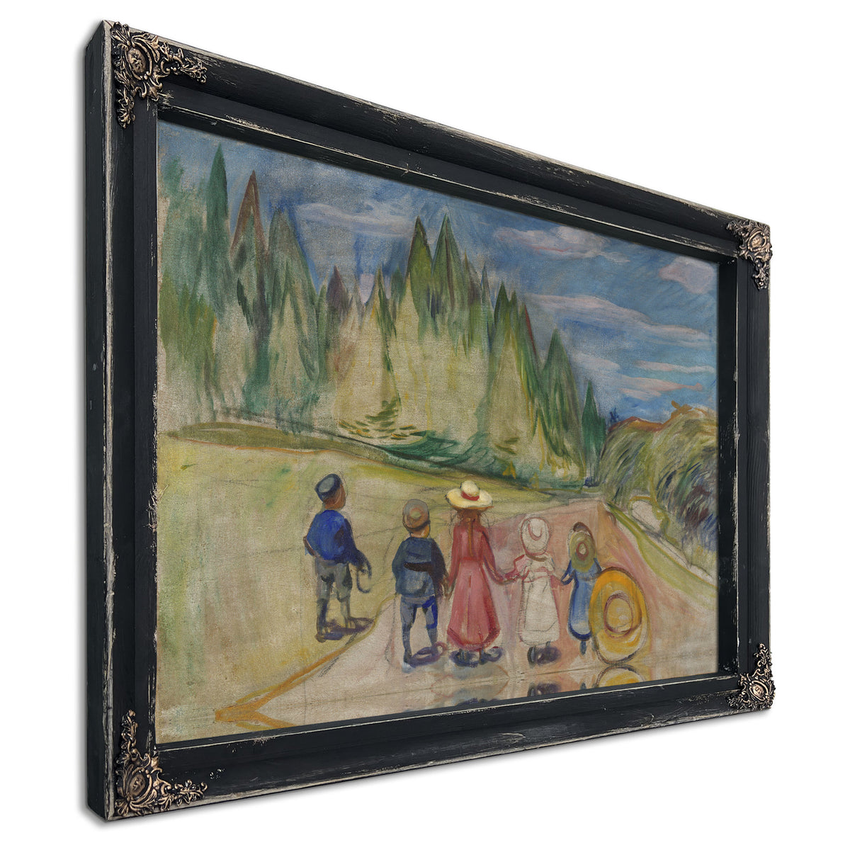 The Fairytale Forest 1901 By Edvard Munch