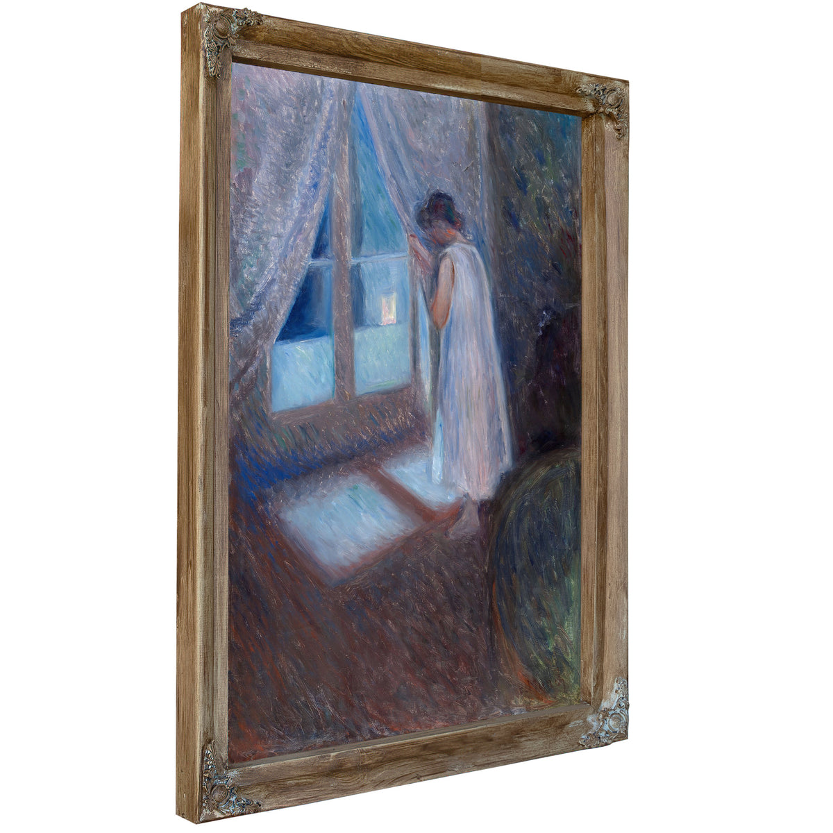 The Girl the Window 1893 By Edvard Munch