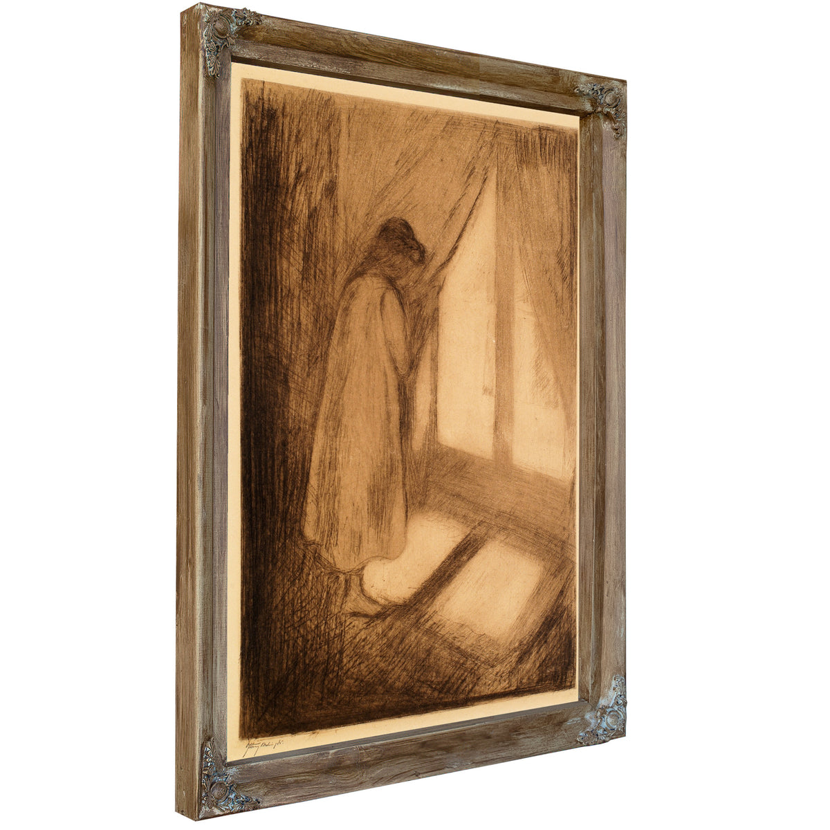 The Girl the Window 1994 By Edvard Munch