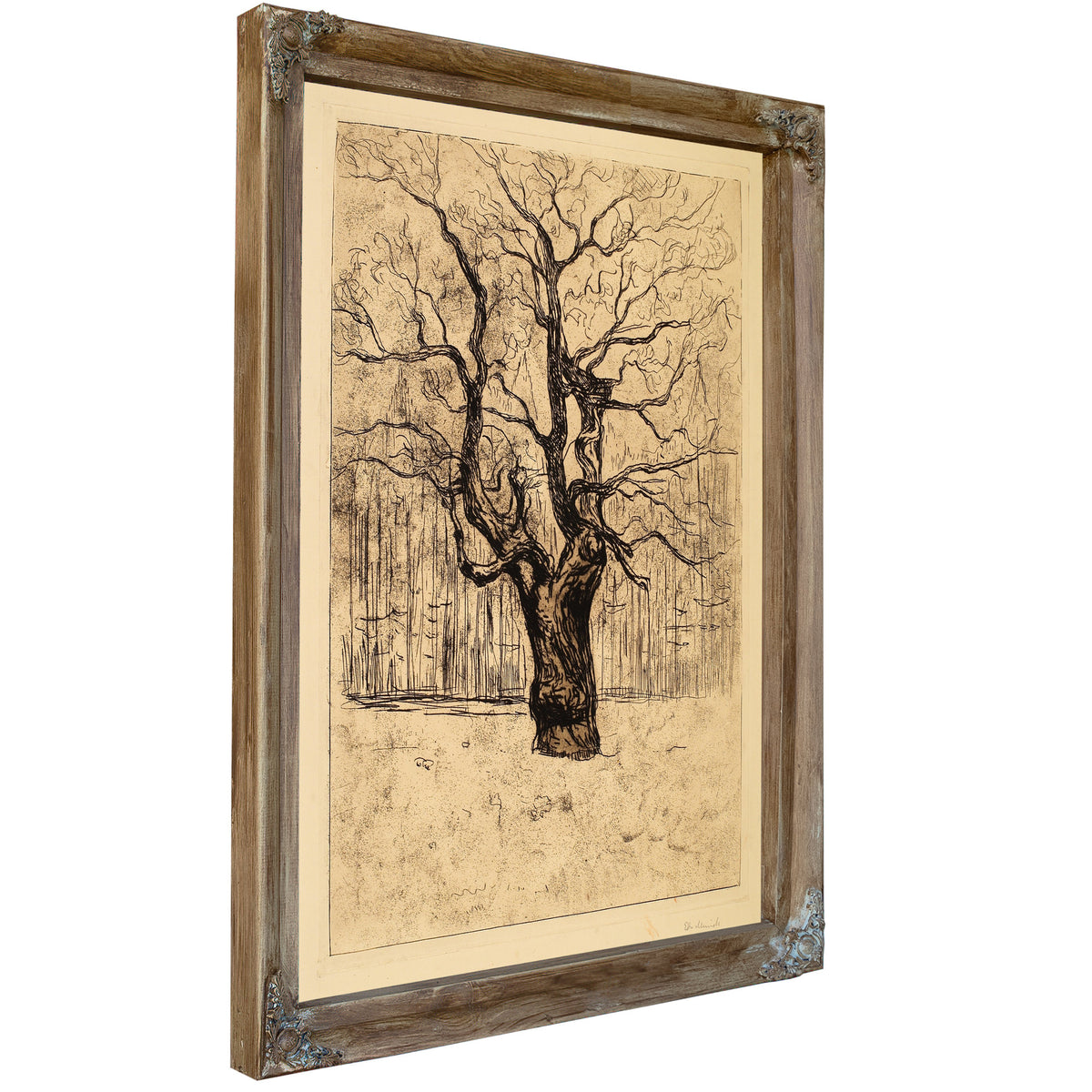 The Oak By Edvard Munch