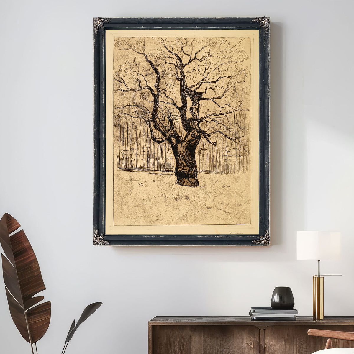 The Oak By Edvard Munch