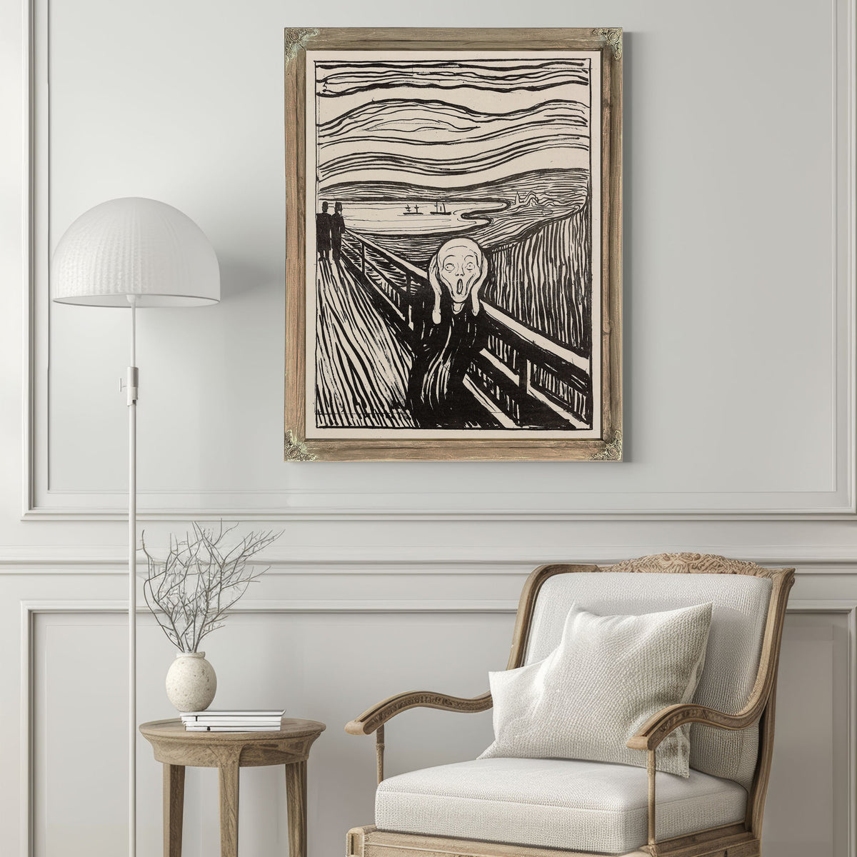 The Scream 1895 02 By Edvard Munch