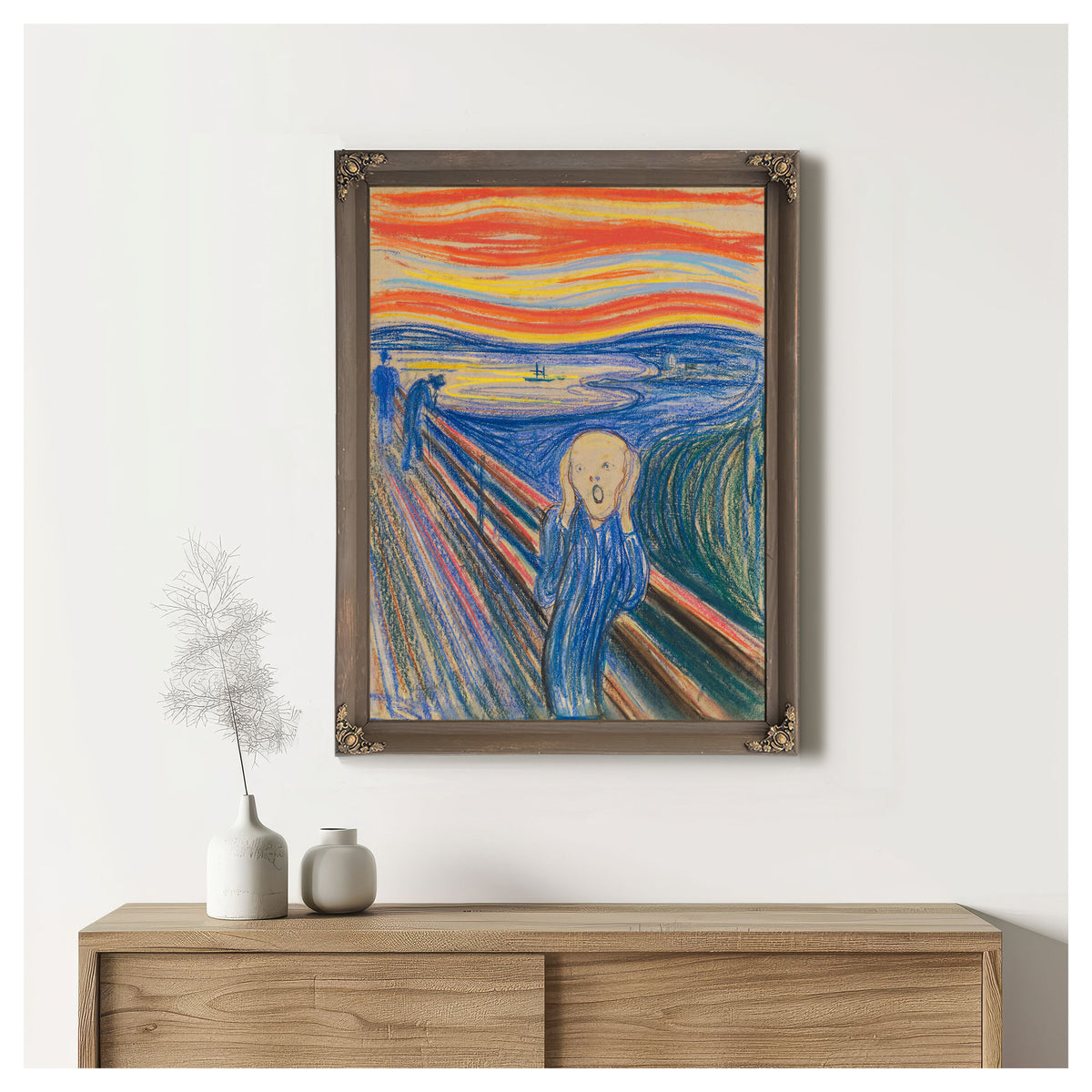 The Scream 1895 By Edvard Munch