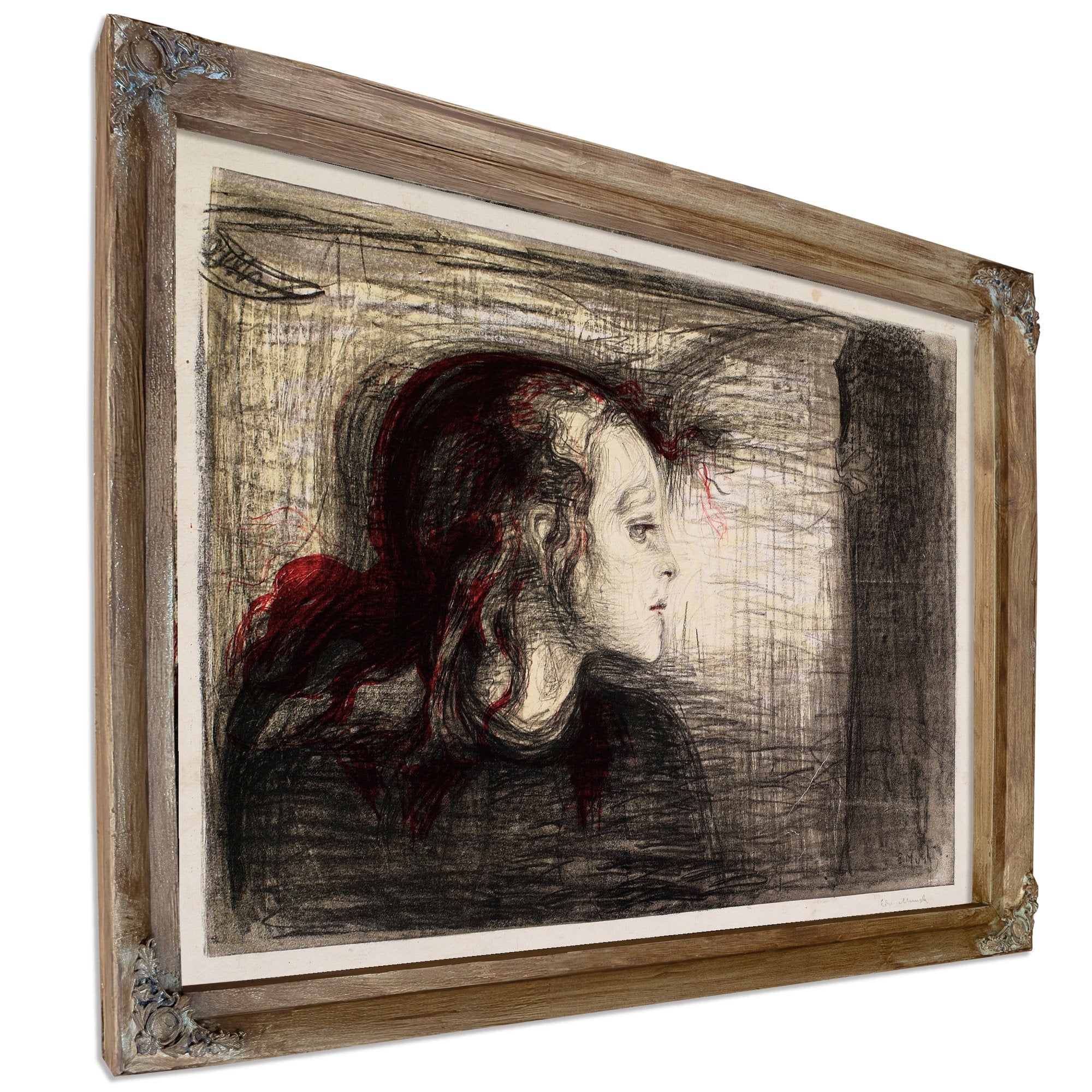 The Sick Child 1992 By Edvard Munch