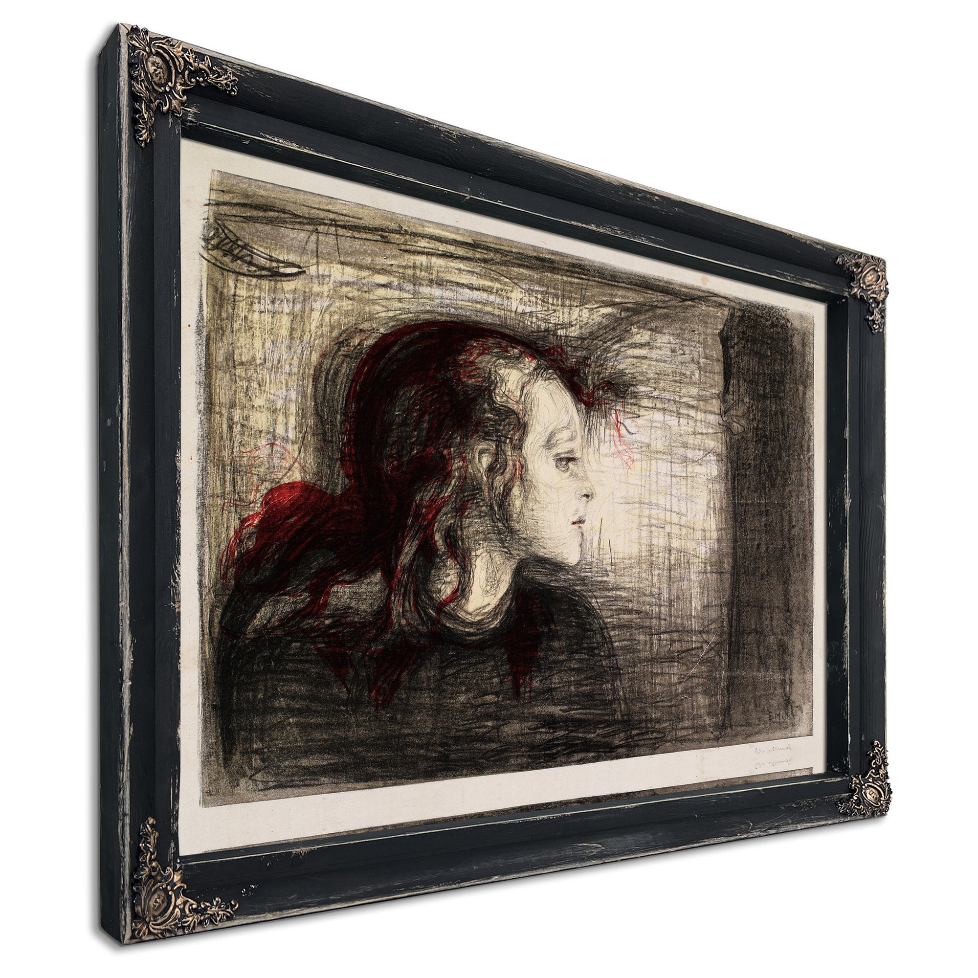 The Sick Child 1992 By Edvard Munch