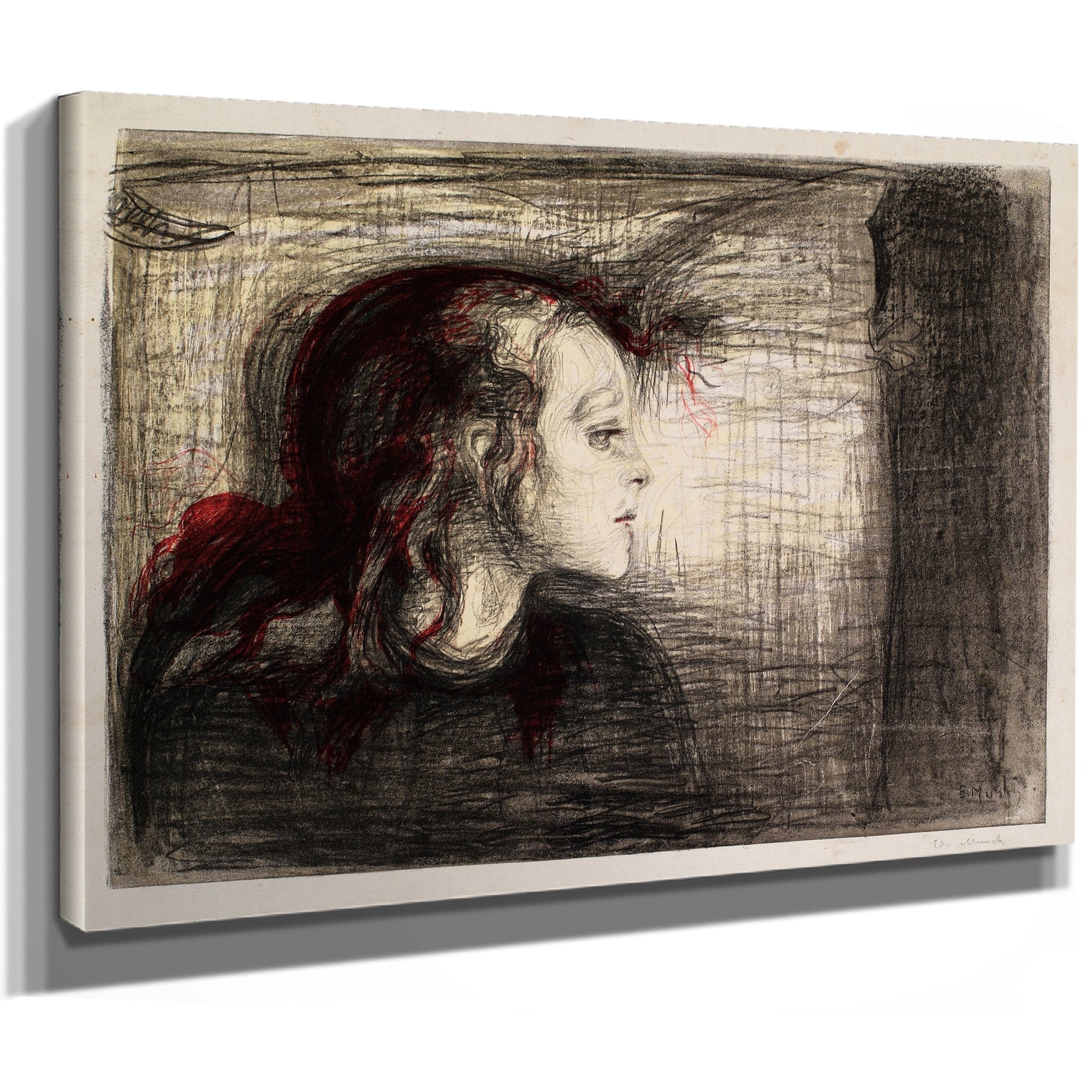The Sick Child 1992 By Edvard Munch