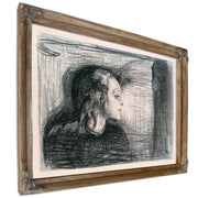 The Sick Child I 1896 By Edvard Munch