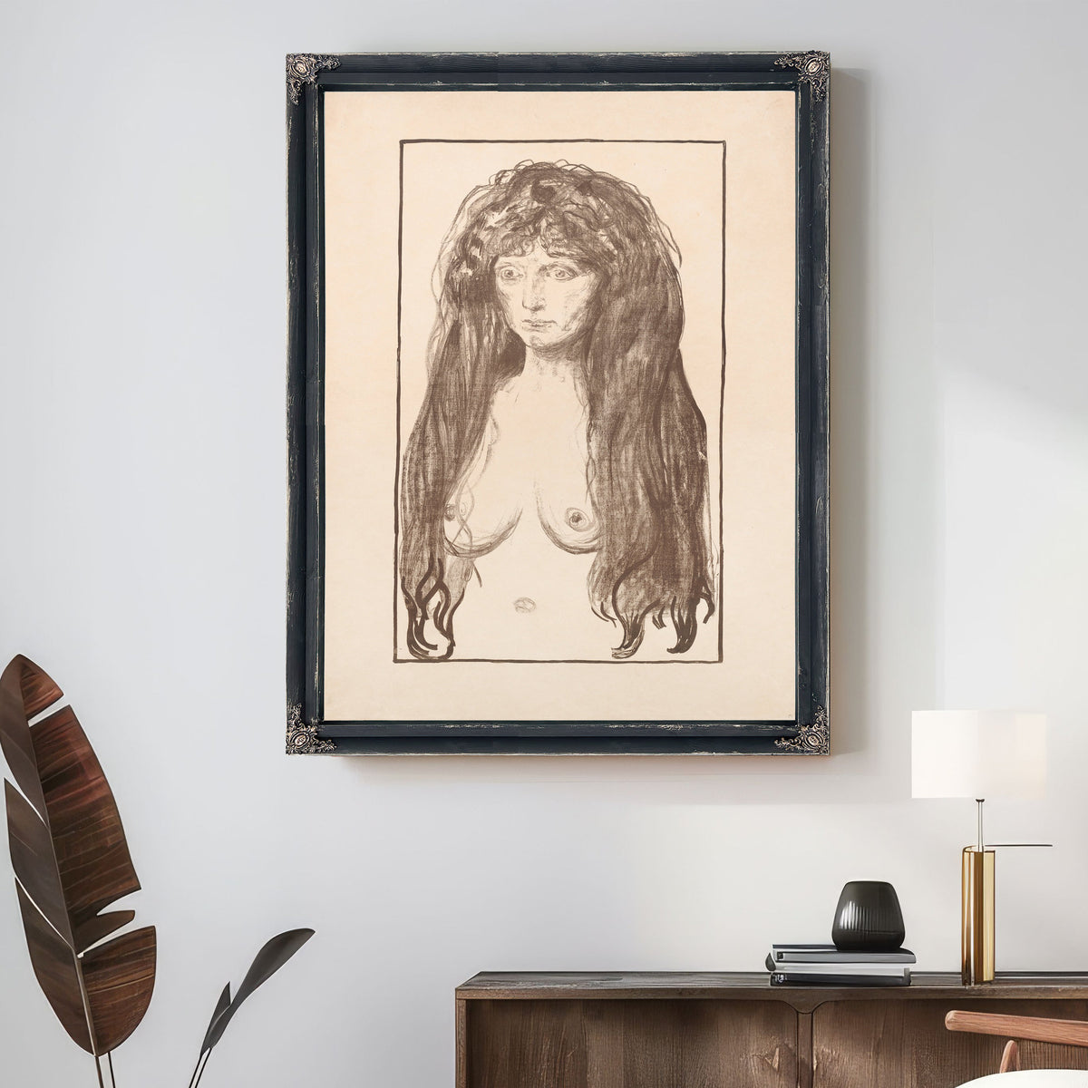 The Sin 1902 By Edvard Munch