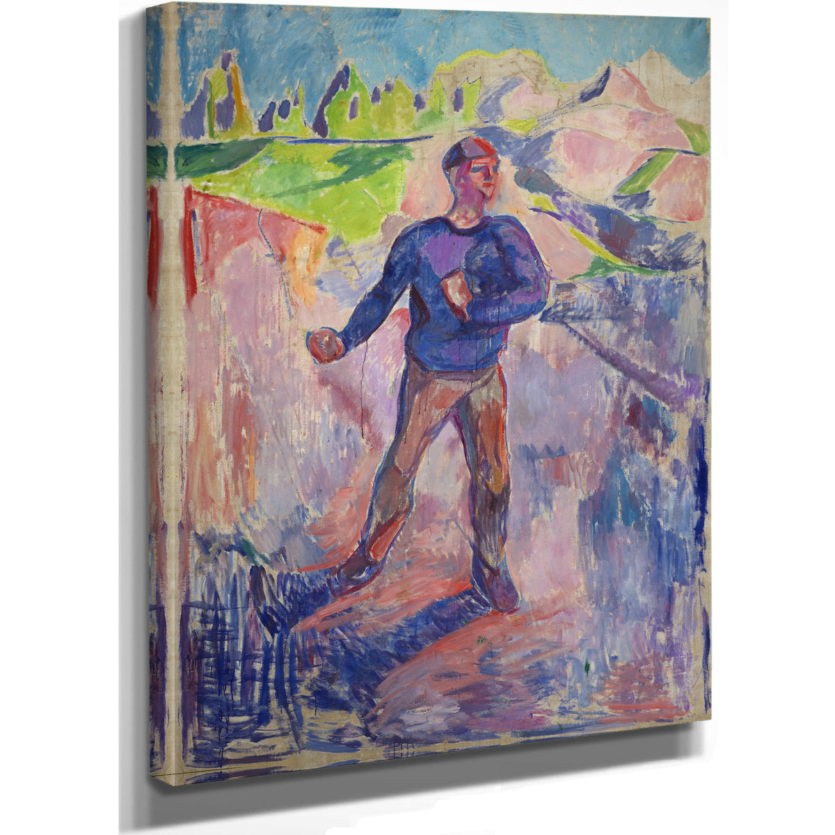 The Sower 1912 1913 By Edvard Munch